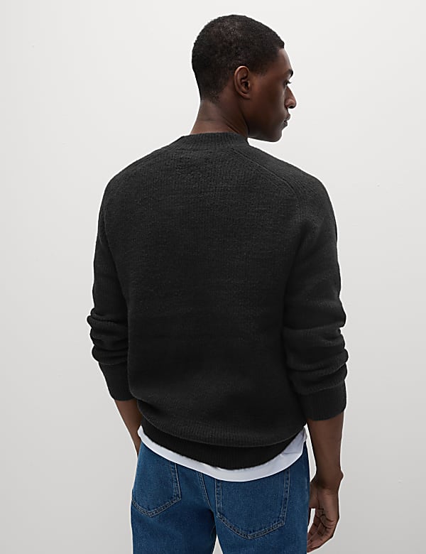 Supersoft High Neck Jumper with Wool - FR