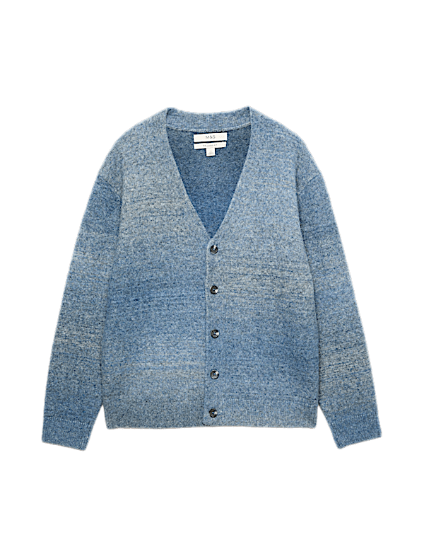 Relaxed Ombre Cardigan
