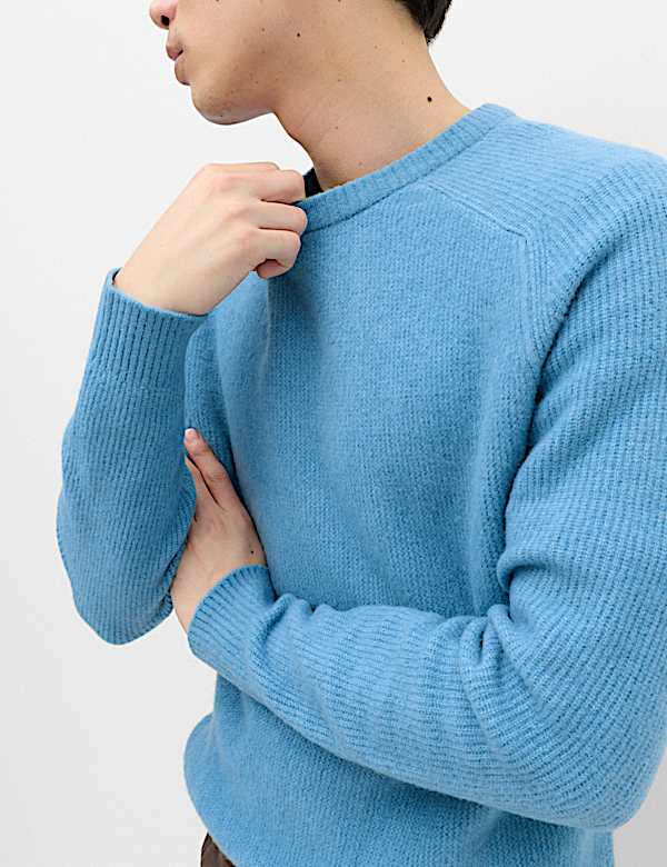 Supersoft Crew Neck Jumper with Wool - UA