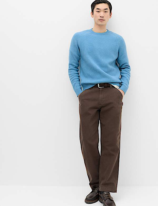 Supersoft Crew Neck Jumper with Wool - UA