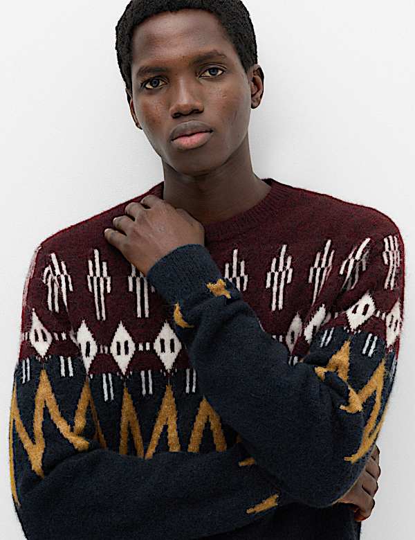 Fairisle Crew Neck Jumper - JO