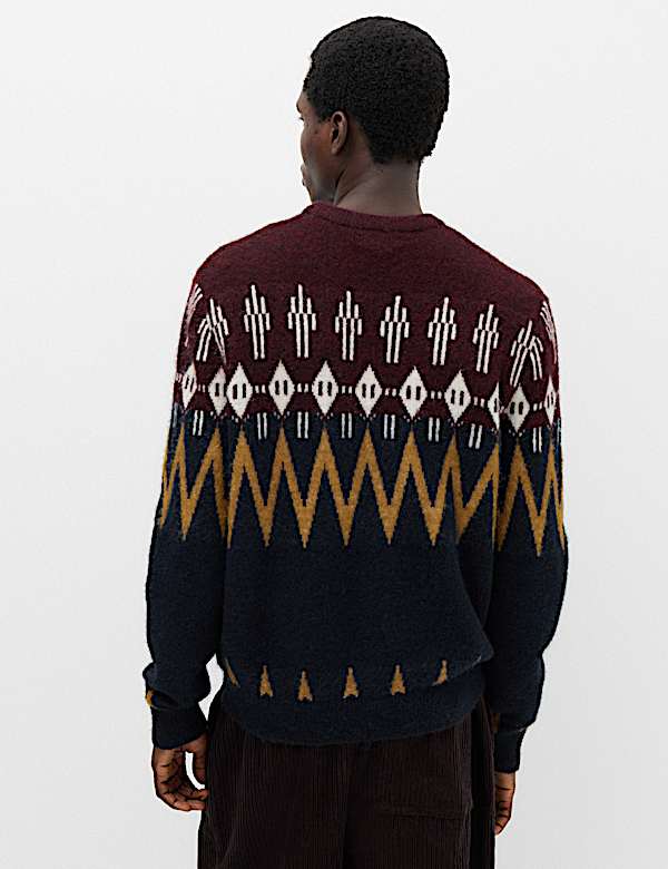 Fairisle Crew Neck Jumper - JO