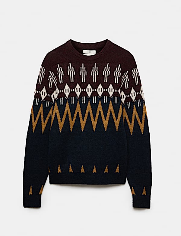 Fairisle Crew Neck Jumper - JO