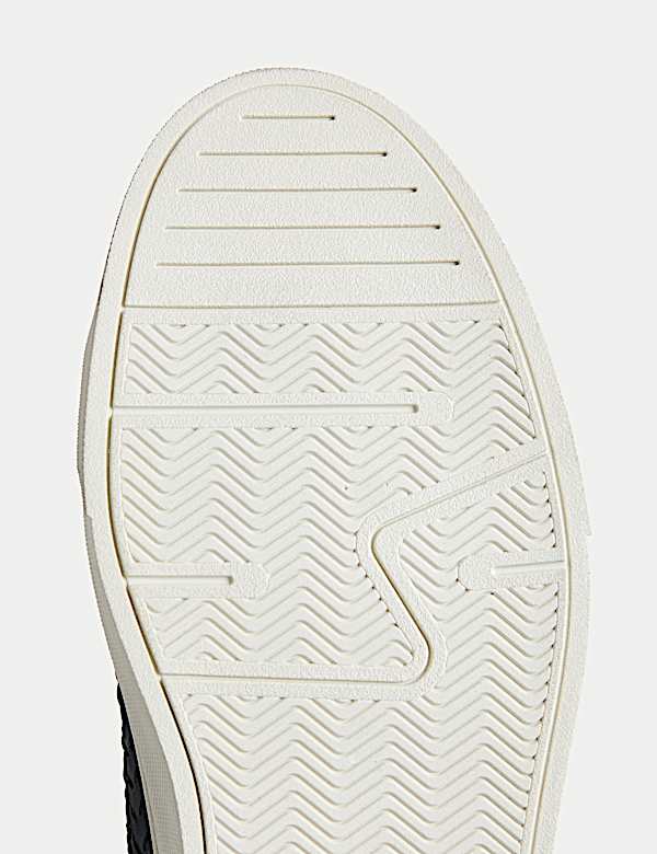 Leather Interweave Trainers - CA