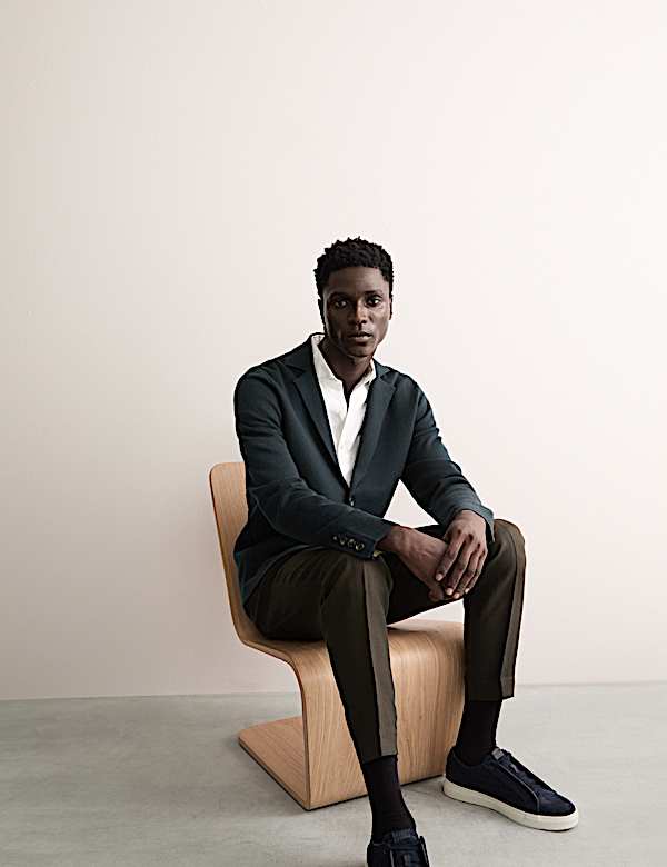 Pure Extra Fine Merino Wool Knitted Jacket - NL