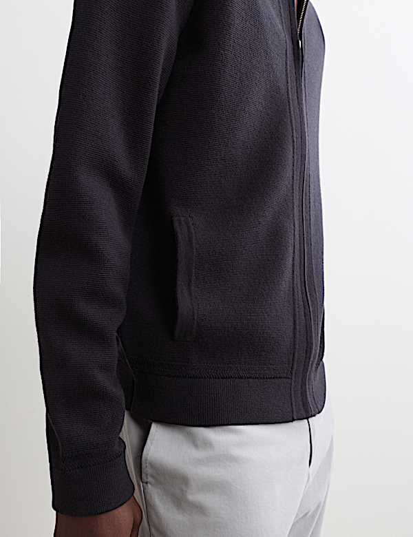 Pure Merino Wool Milano Knitted Jacket - FR