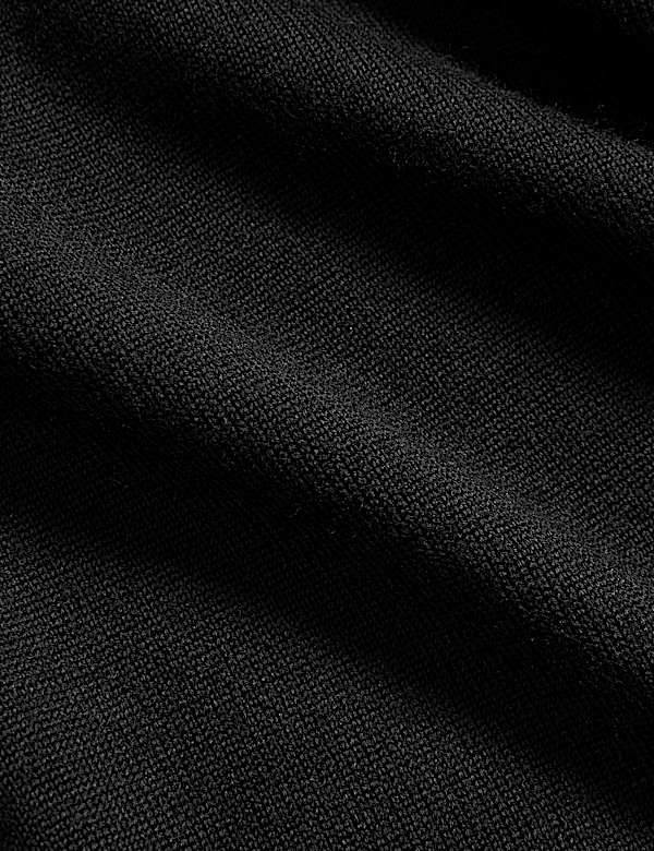 Merino Wool with Silk Knitted Polo Shirt - AU