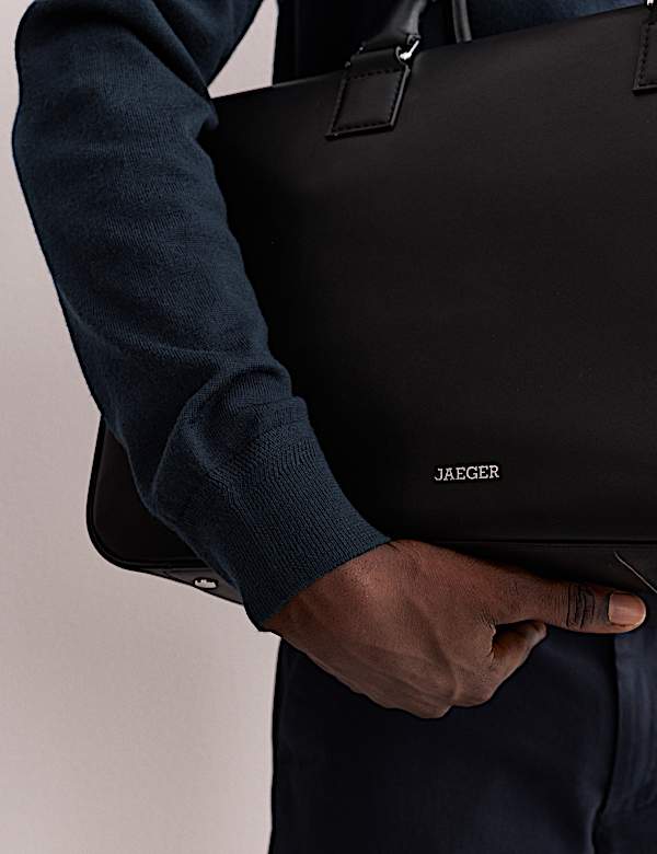 Merino Wool Rich with Silk Half Zip Jumper - AU