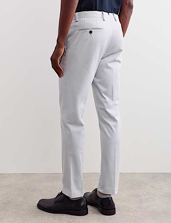 Slim Fit Italian Cotton Chinos - CA