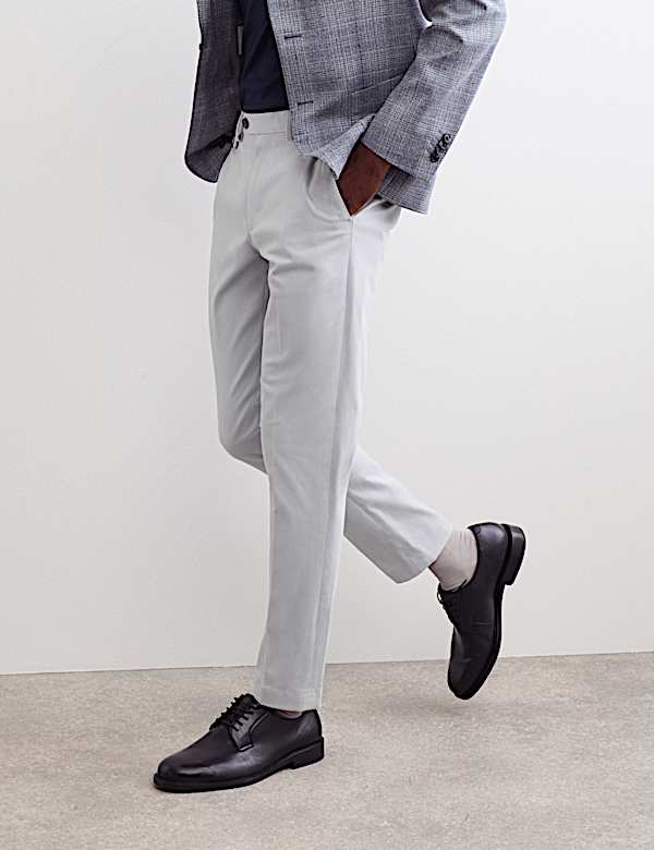 Slim Fit Italian Cotton Chinos - CA