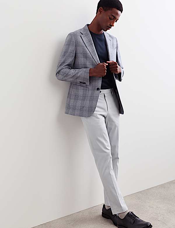 Slim Fit Italian Cotton Chinos - CA