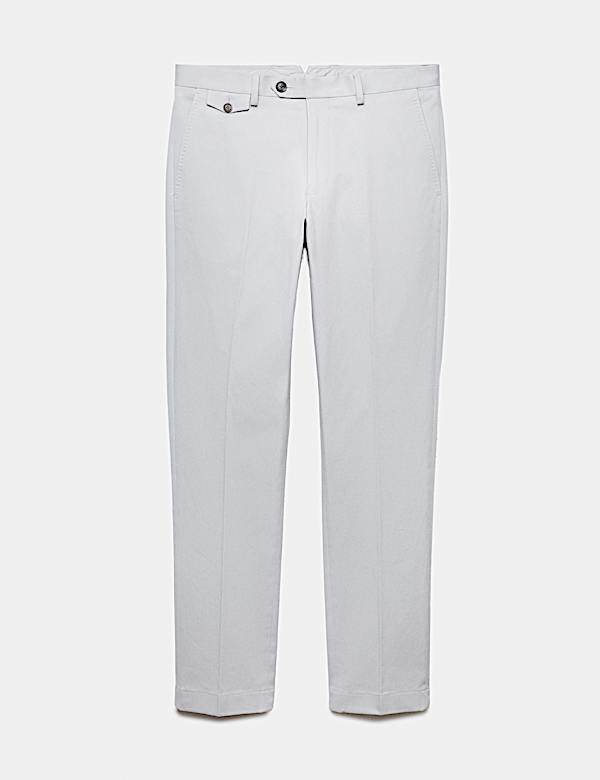 Slim Fit Italian Cotton Chinos - CA