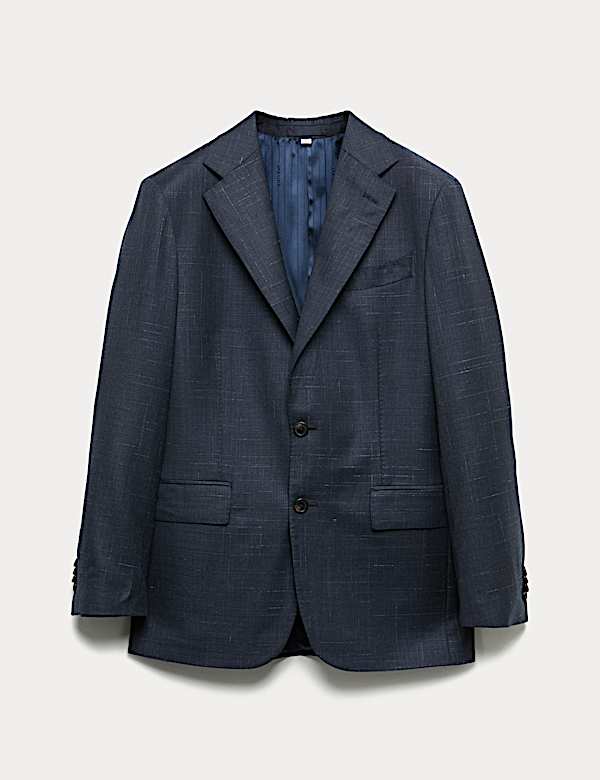 Tailored Fit Wool Rich Suit Jacket - CA