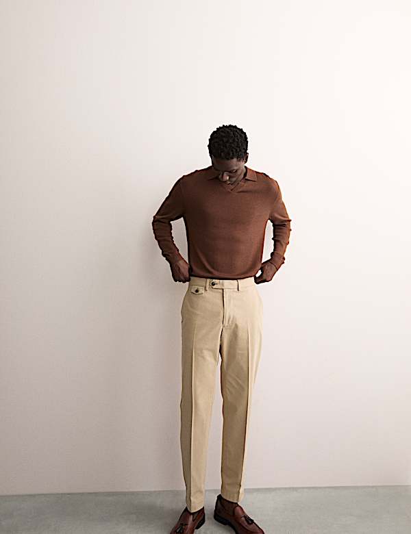 Tailored Fit Italian Chinos - CH