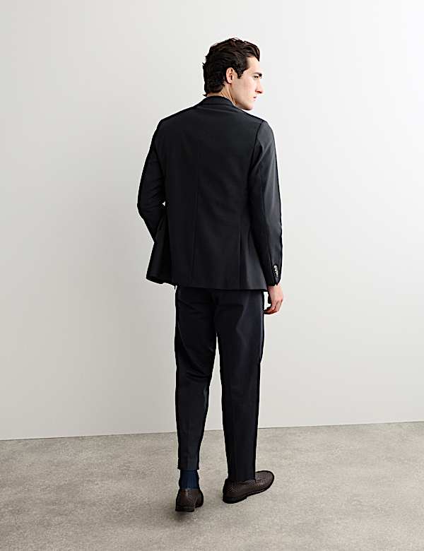 Blazer coupe ajust&eacute;e 100 % laine italienne - CA