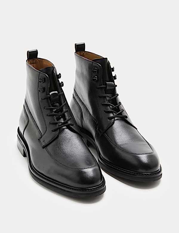 Leather Casual Boots - FR
