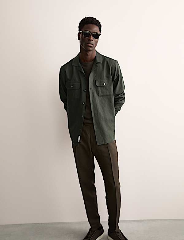 Linen Rich Shirt - GR
