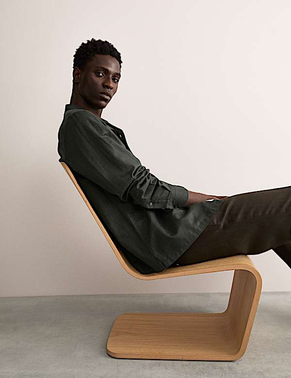 Linen Rich Shirt - GR