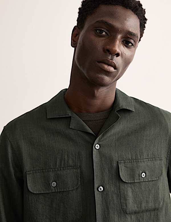 Linen Rich Shirt - GR