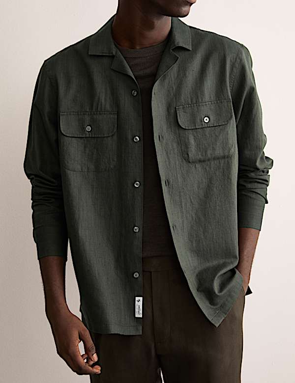 Linen Rich Shirt - GR