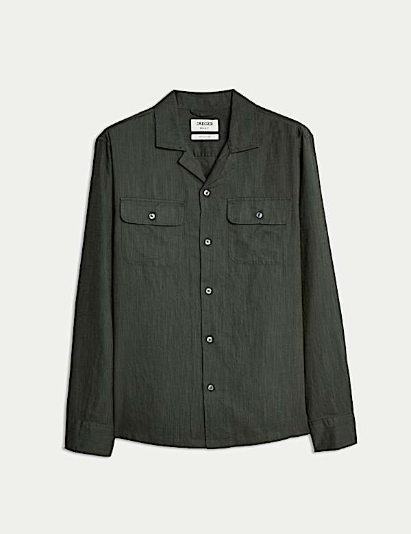 Linen Rich Shirt - GR