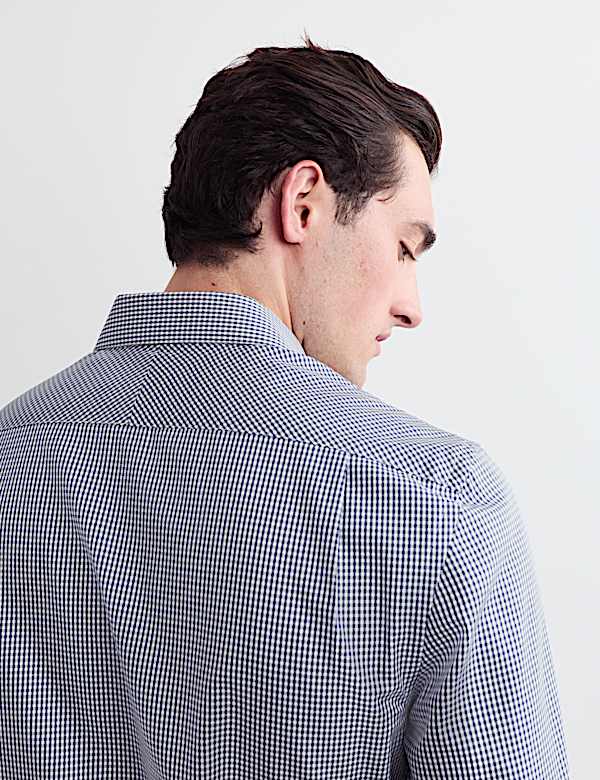 Regular Fit Pure Cotton Check Shirt - CZ