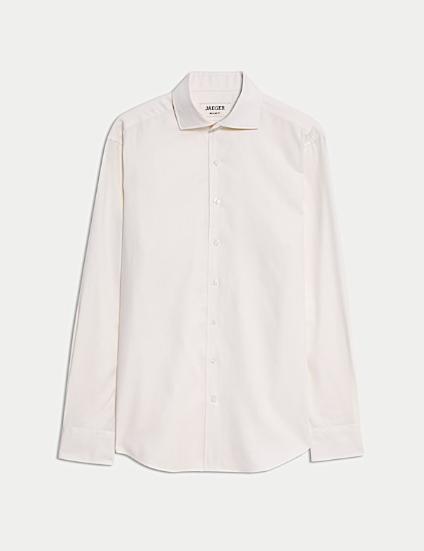Regular Fit Luxury Pure Cotton Textured Shirt - CZ