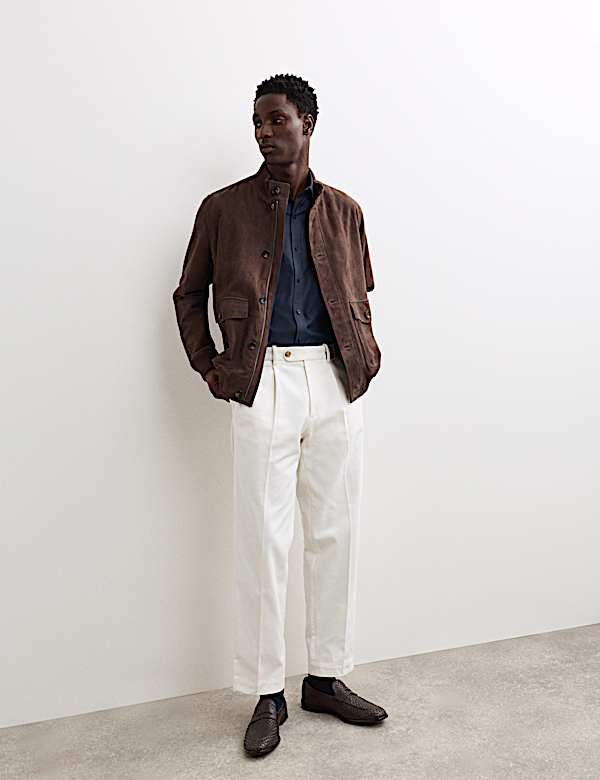 Chemise Oxford de luxe coupe standard 100 % coton - FR