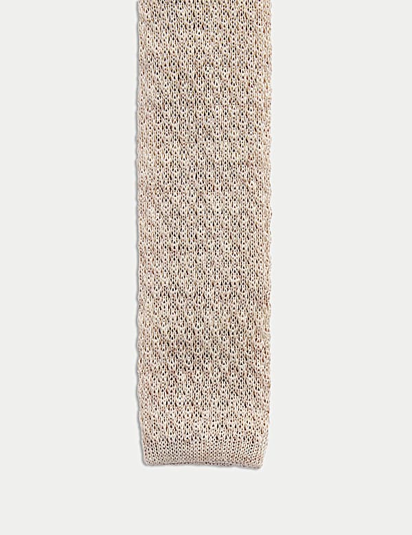 Cravate en maille de lin - CA