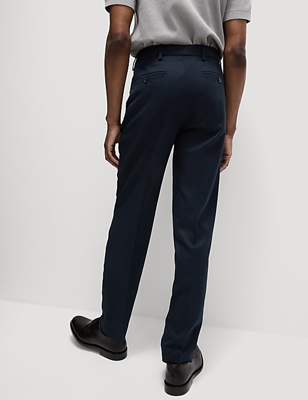 Regular Fit Smart Stretch Trousers