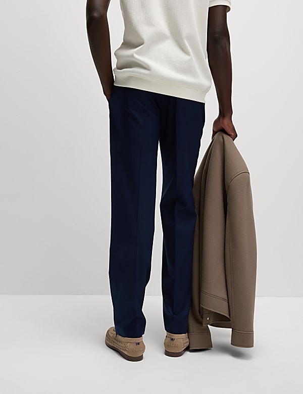 Regular Fit Smart Stretch Trousers