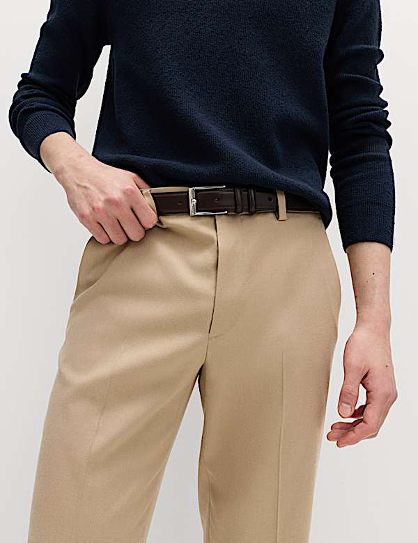 Regular Fit Smart Stretch Trousers - DE