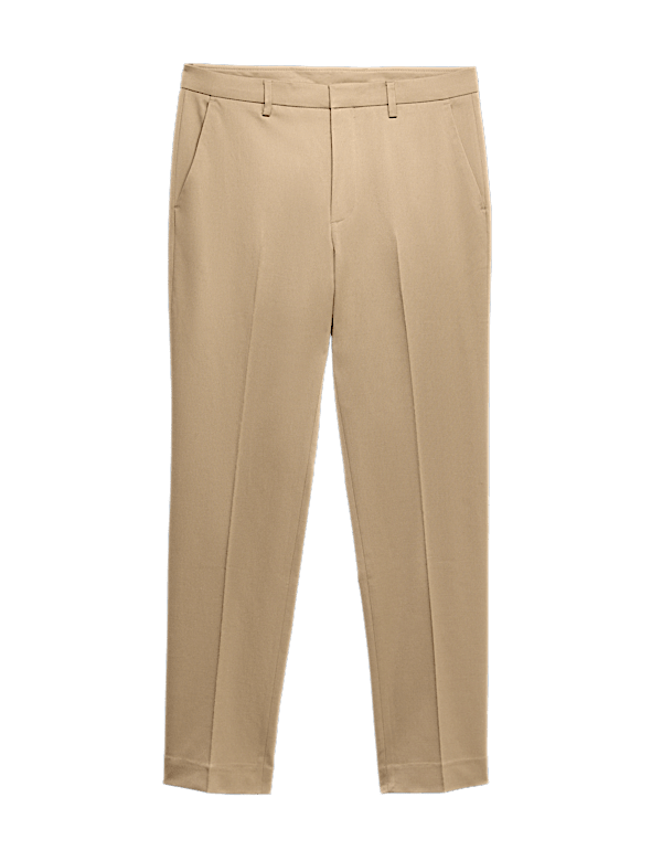 Regular Fit Smart Stretch Trousers