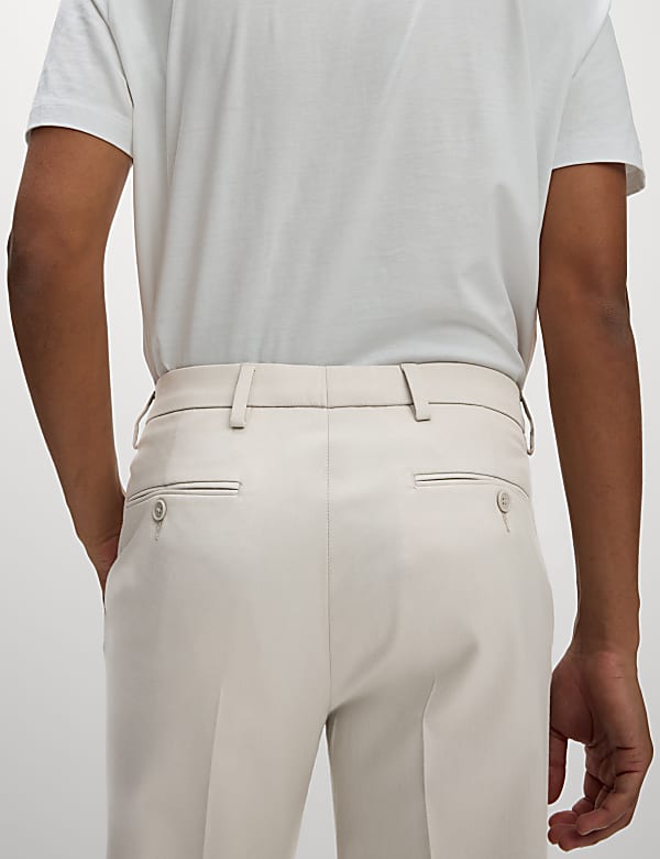 Regular Fit Smart Stretch Trousers