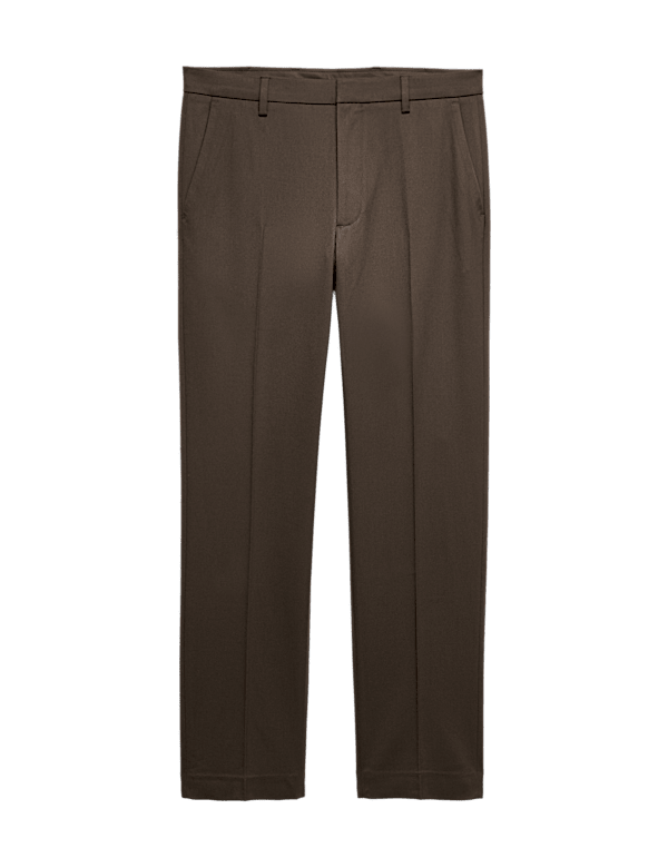 Regular Fit Smart Stretch Trousers
