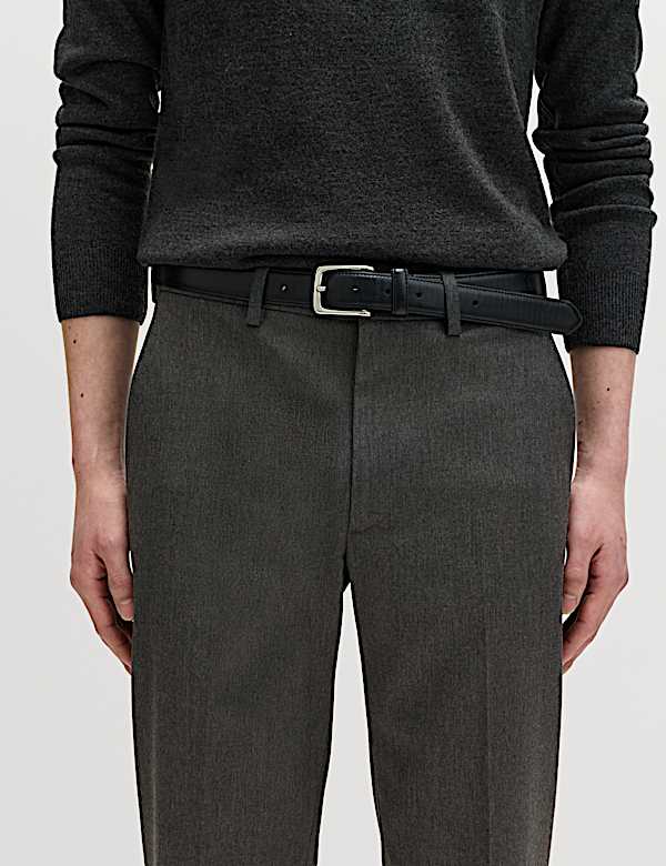 Regular Fit Smart Stretch Trousers - US