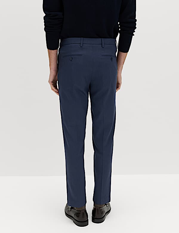Regular Fit Smart Stretch Trousers - US