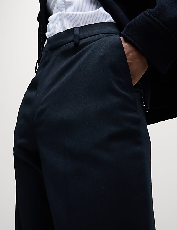 Slim Fit Smart Stretch Trousers - IT