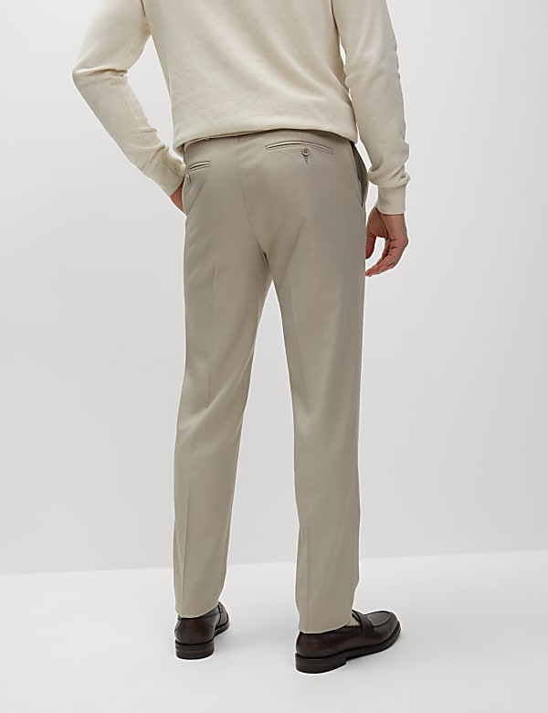 Slim Fit Stretch Smart Trousers