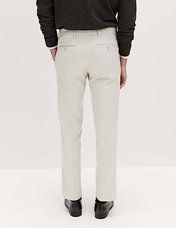 Slim Fit Smart Stretch Trousers - CZ