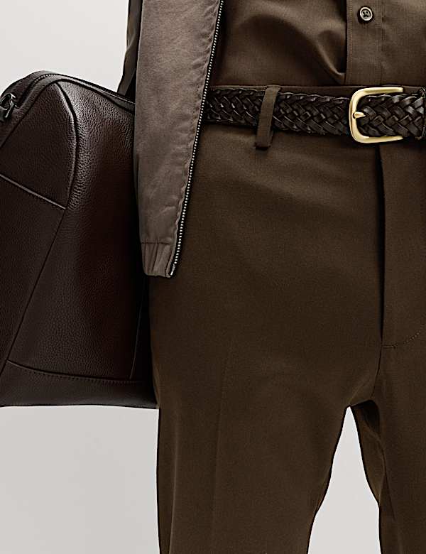 Slim Fit Smart Stretch Trousers