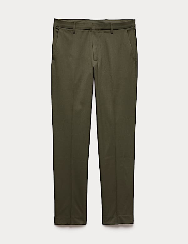 Slim Fit Smart Stretch Trousers - CA