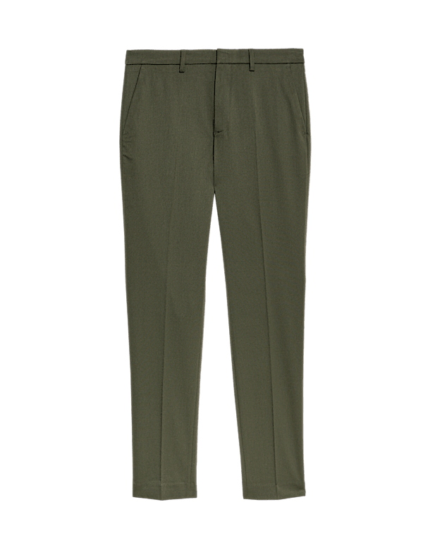 Slim Fit Smart Stretch Trousers