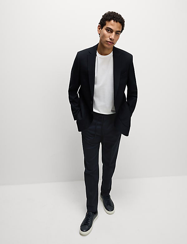 Tapered Fit Elasticated Trousers