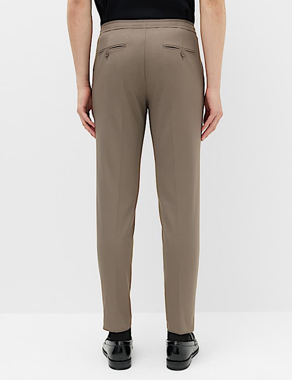 Tapered Fit Elasticated Trousers