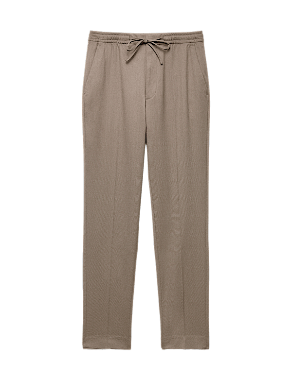 Tapered Fit Elasticated Trousers