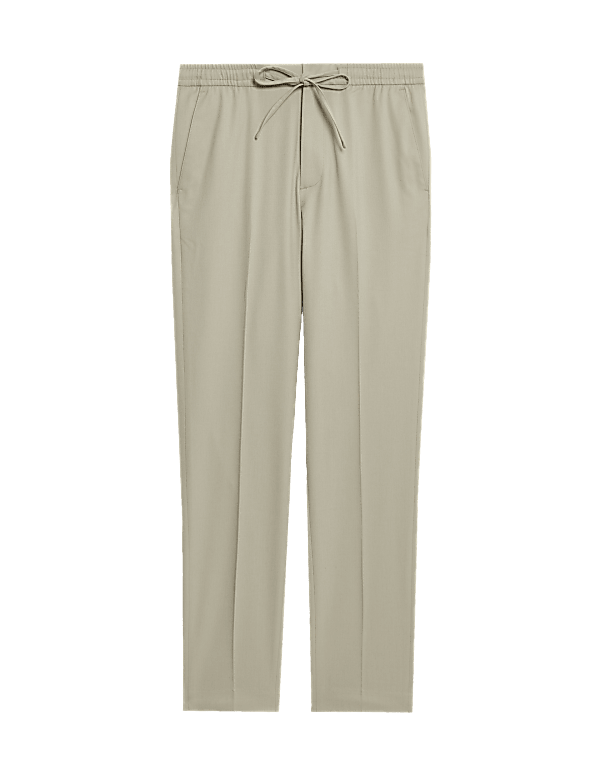 Tapered Fit Elasticated Trousers