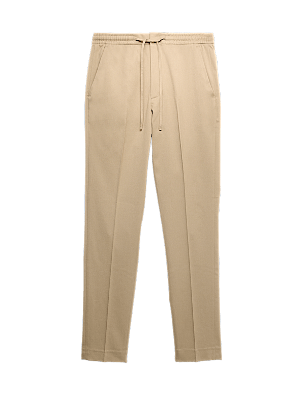 Tapered Fit Elasticated Trousers