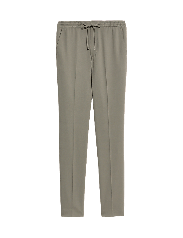 Tapered Fit Elasticated Trousers