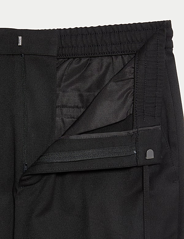 Tapered Fit Elasticated Trousers